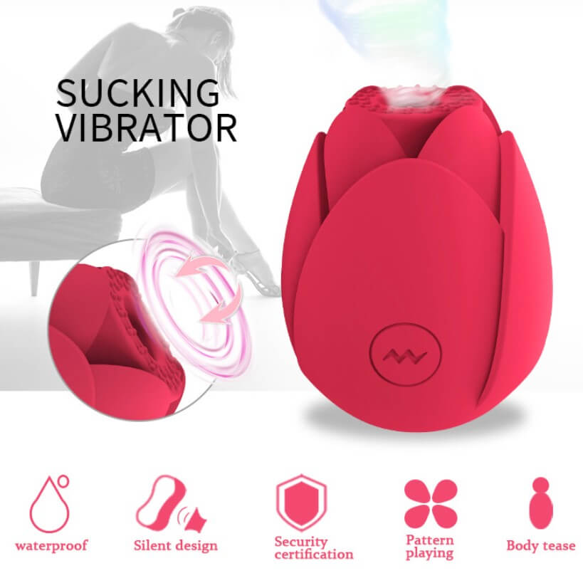 Vaginal Sucking Vibrator Lotus Flower
