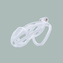 Charger l'image dans la galerie, Kit de cage de chasteté Cobra à rayures blanches de 1,77 à 4,13 pouces de long