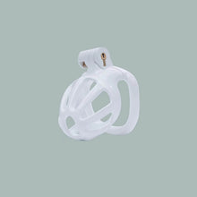 Charger l'image dans la galerie, Kit de cage de chasteté Cobra à rayures blanches de 1,77 à 4,13 pouces de long