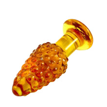 Charger l'image dans la galerie, Plug anal en verre doré