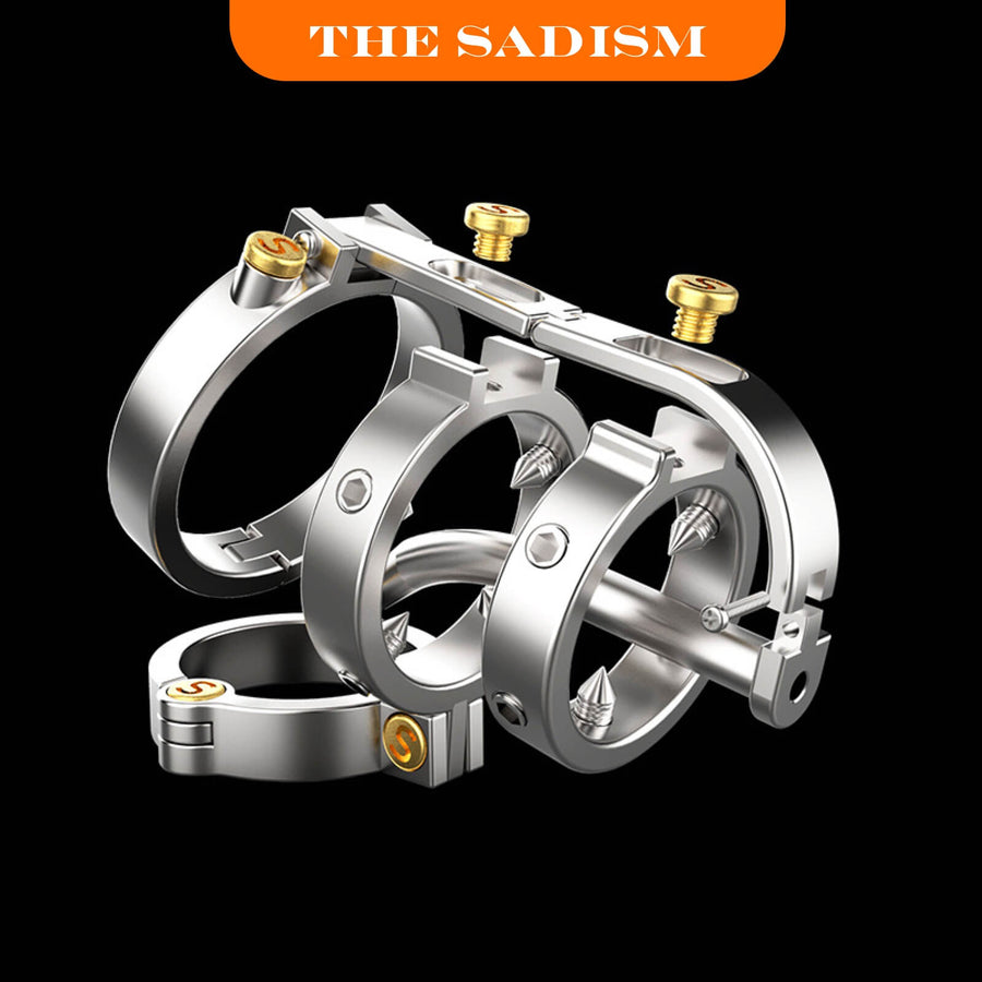 New Steampunk Series The Sadism Chastity Device, gallery view 2