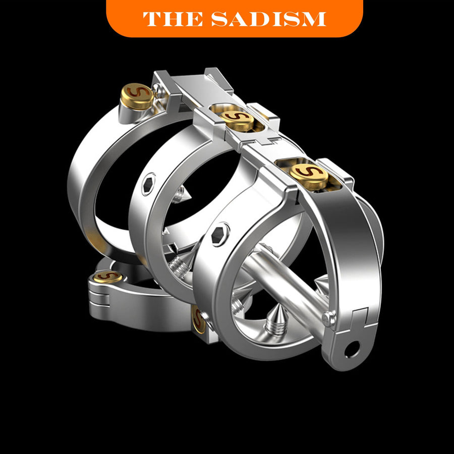 New Steampunk Series The Sadism Chastity Device, gallery view 5