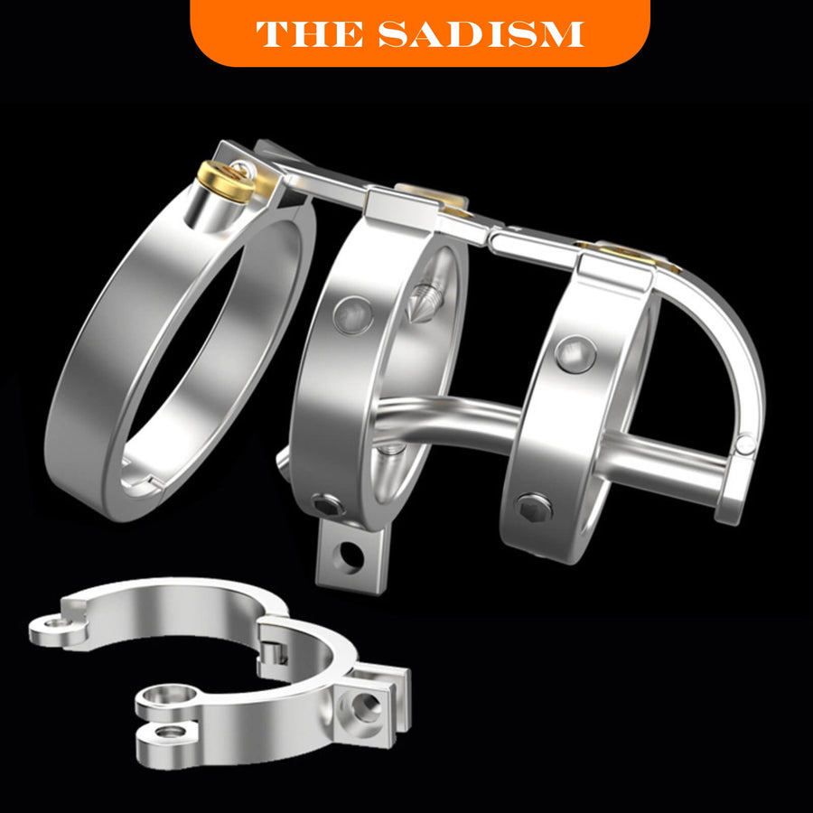 New Steampunk Series The Sadism Chastity Device, gallery view 3