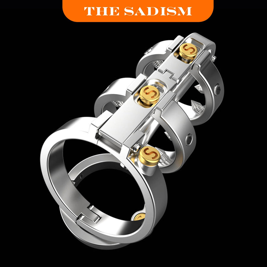 New Steampunk Series The Sadism Chastity Device, gallery view 4