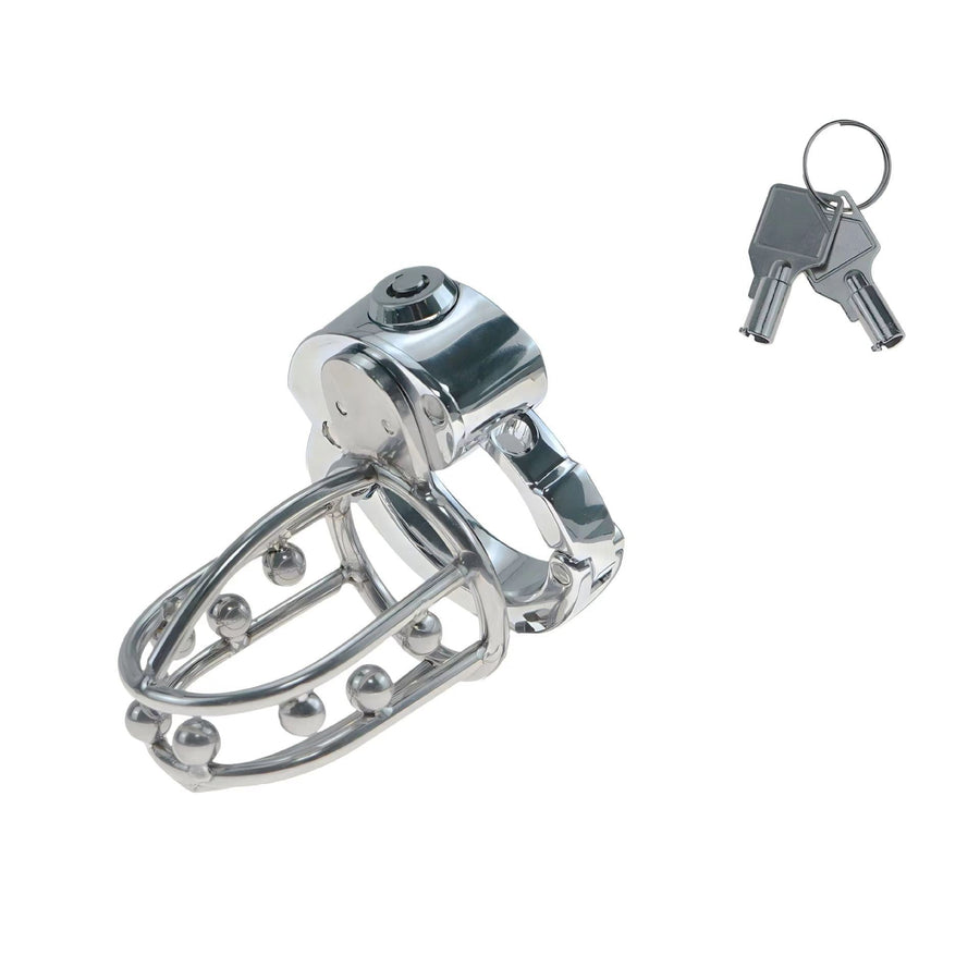 New BDSM #77 Adjustable Male Chastity Cage, gallery view 2