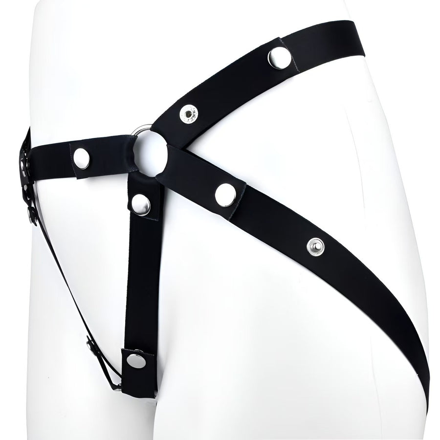 Elastic Chastity Waist Strap 7