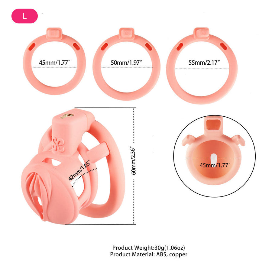 3D Pussy Chastity Cage, gallery view 2