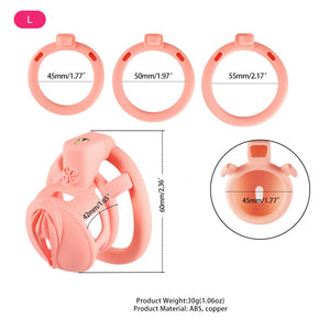 3D  Pussy Chastity Cage