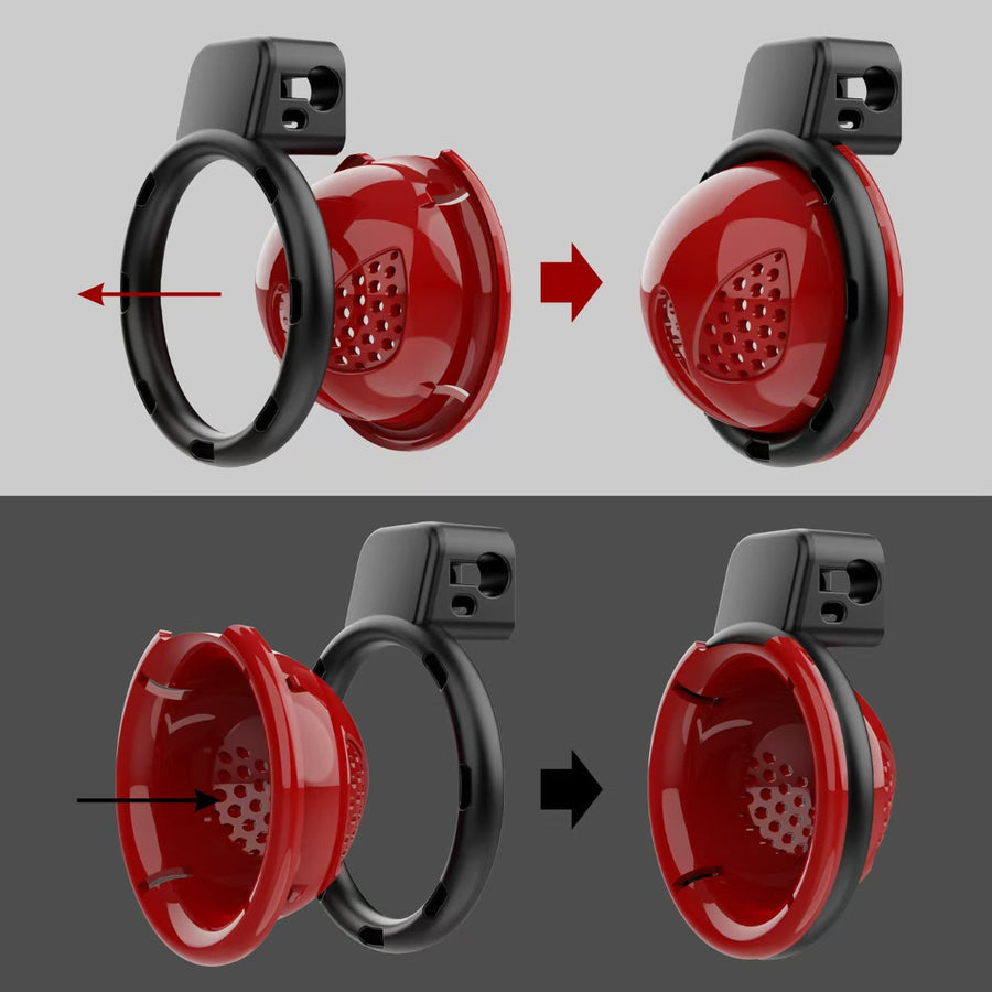 3D Detachable Chastity Cage, gallery view 11