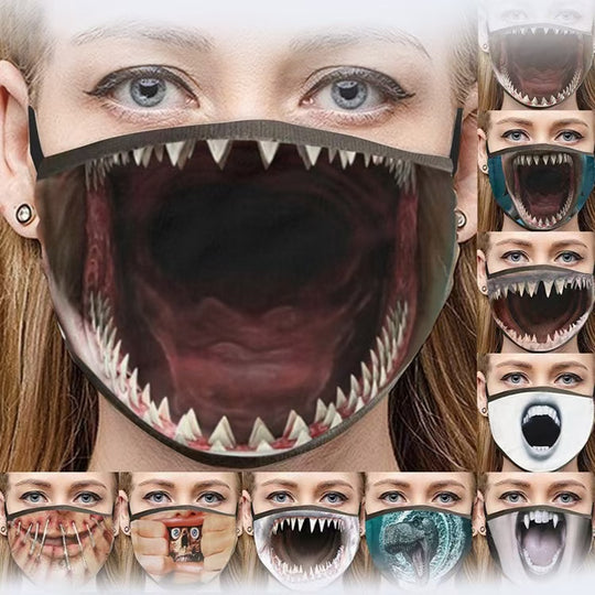 3D Frightening Sex Mouth Masks product view