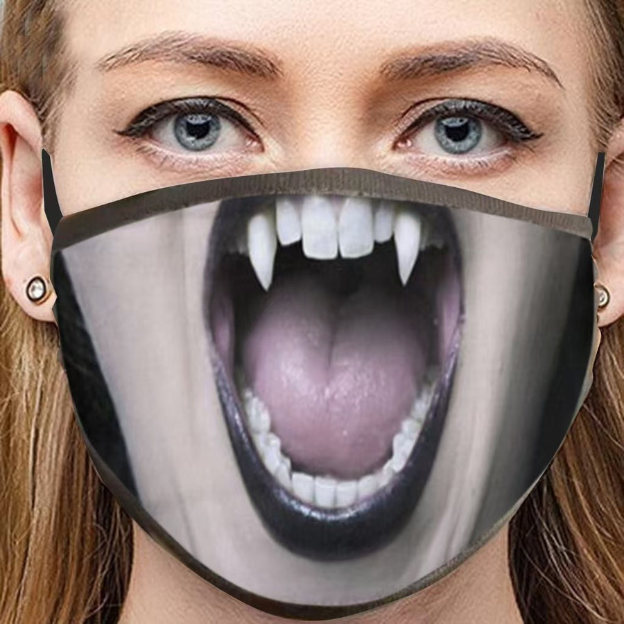 3D Frightening Sex Mouth Masks, gallery view 6