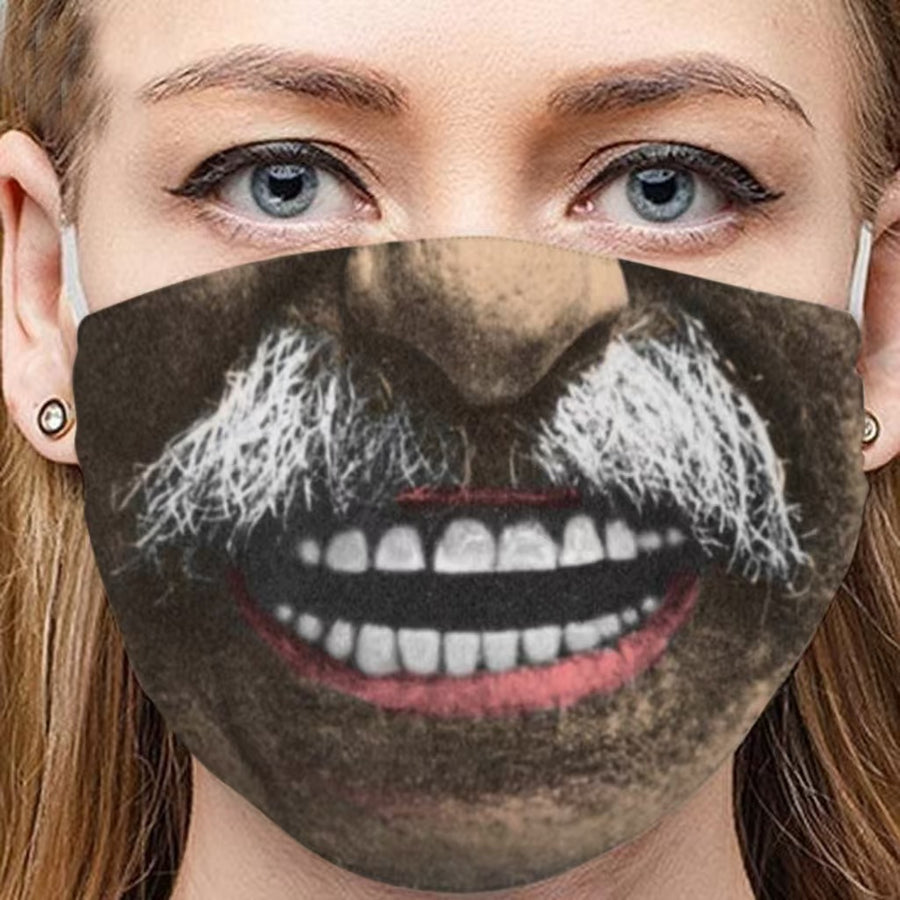 3D Funny Expression Sex Mouth Masks, gallery view 7