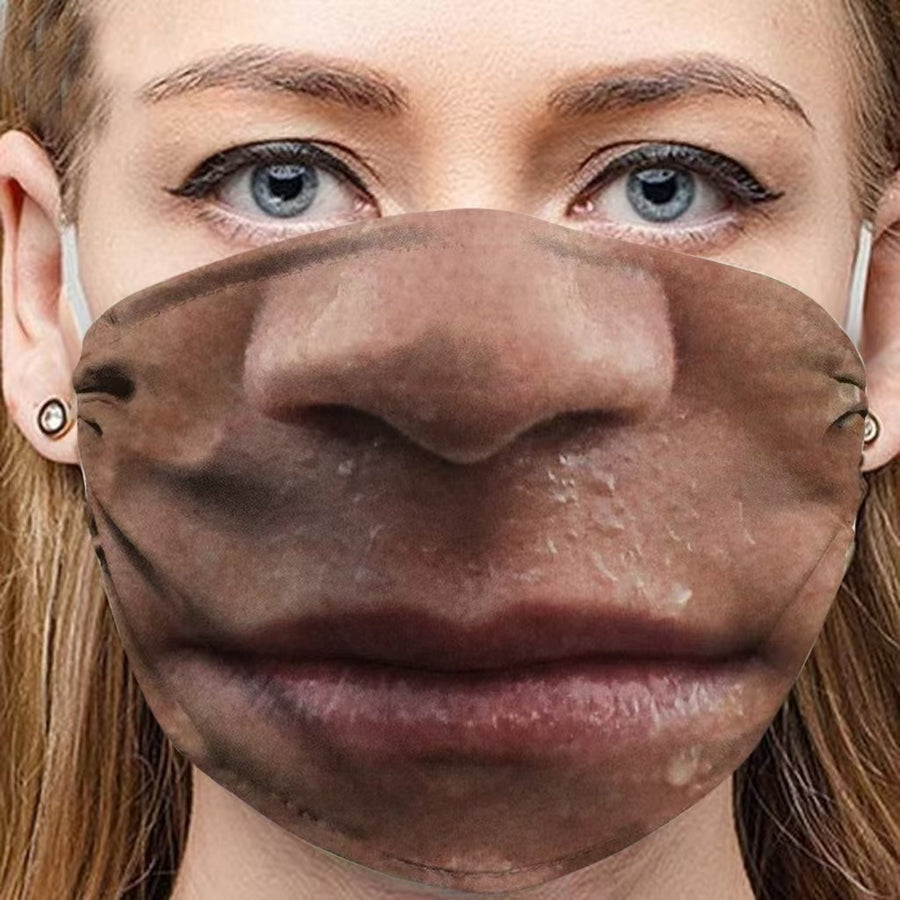 3D Funny Expression Sex Mouth Masks, gallery view 24