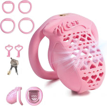 Load image into Gallery viewer, Sissy Chastity Cage with 4 Ring Sizes
