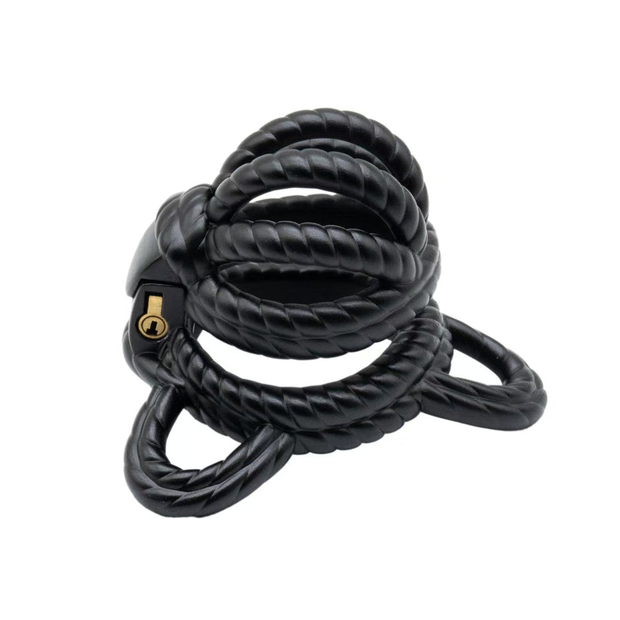 3D Rope Art BDSM Cock Cage 10