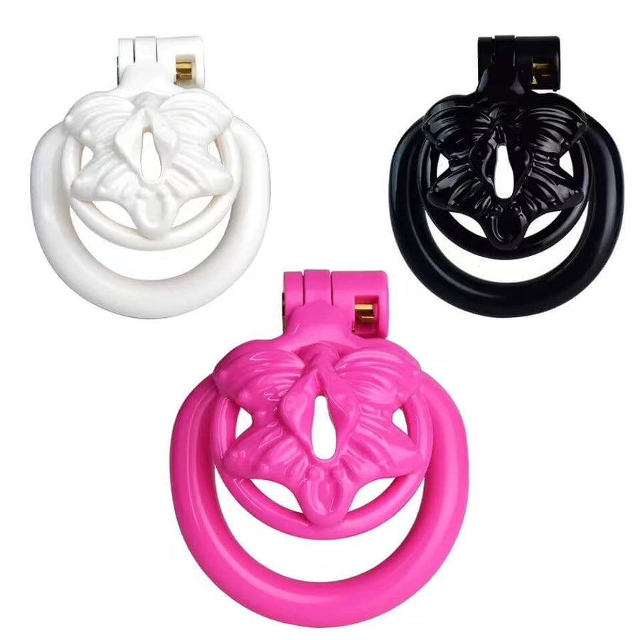 3D Small Sissy Butterfly Chastity Cage product view