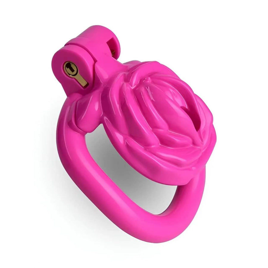 3D Small Sissy Rose Chastity Cage, gallery view 5