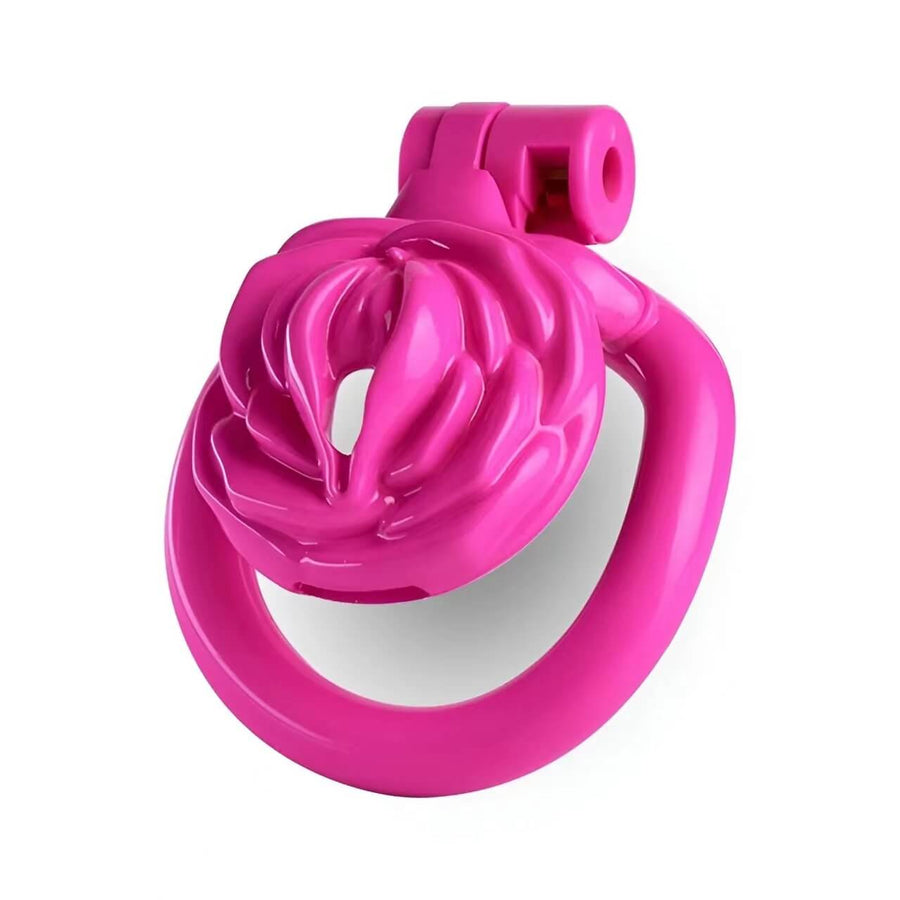 3D Small Sissy Rose Chastity Cage, gallery view 2