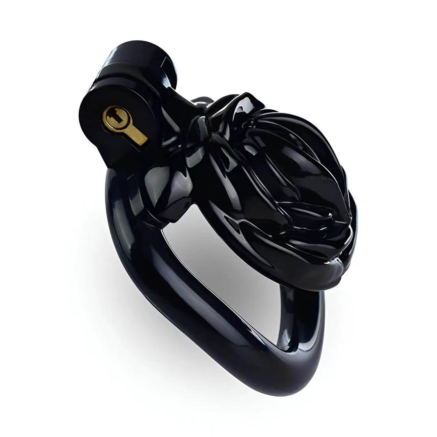 3D Small Sissy Rose Chastity Cage, gallery view 7