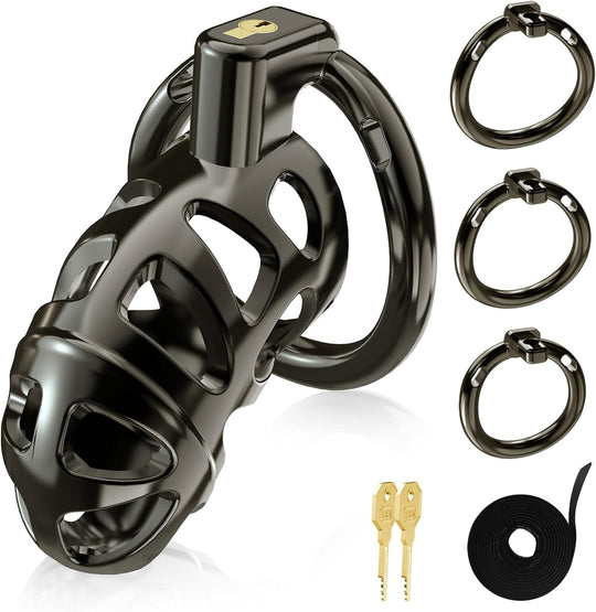 Metal Chastity Cage Set product view