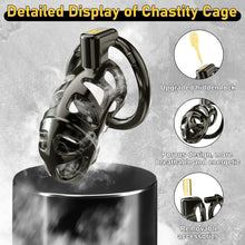 Load image into Gallery viewer, Metal Chastity Cage Set
