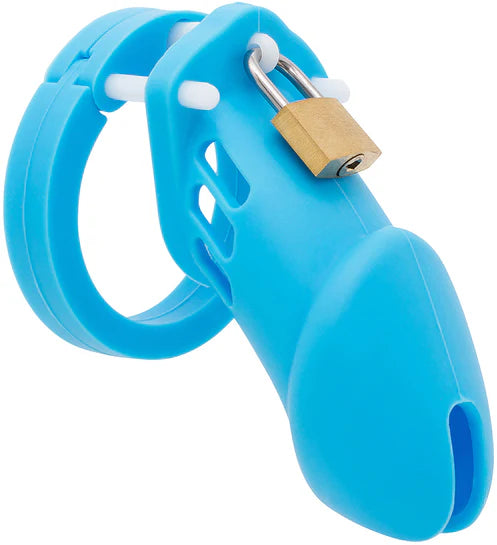 Male's Silicone Device Cage 2.76 inches and 3.74 inches long, gallery view 2