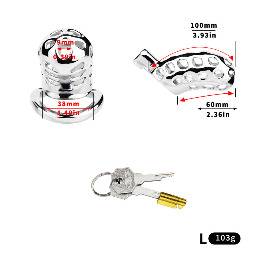 Breathable Chastity Cage, gallery view 10