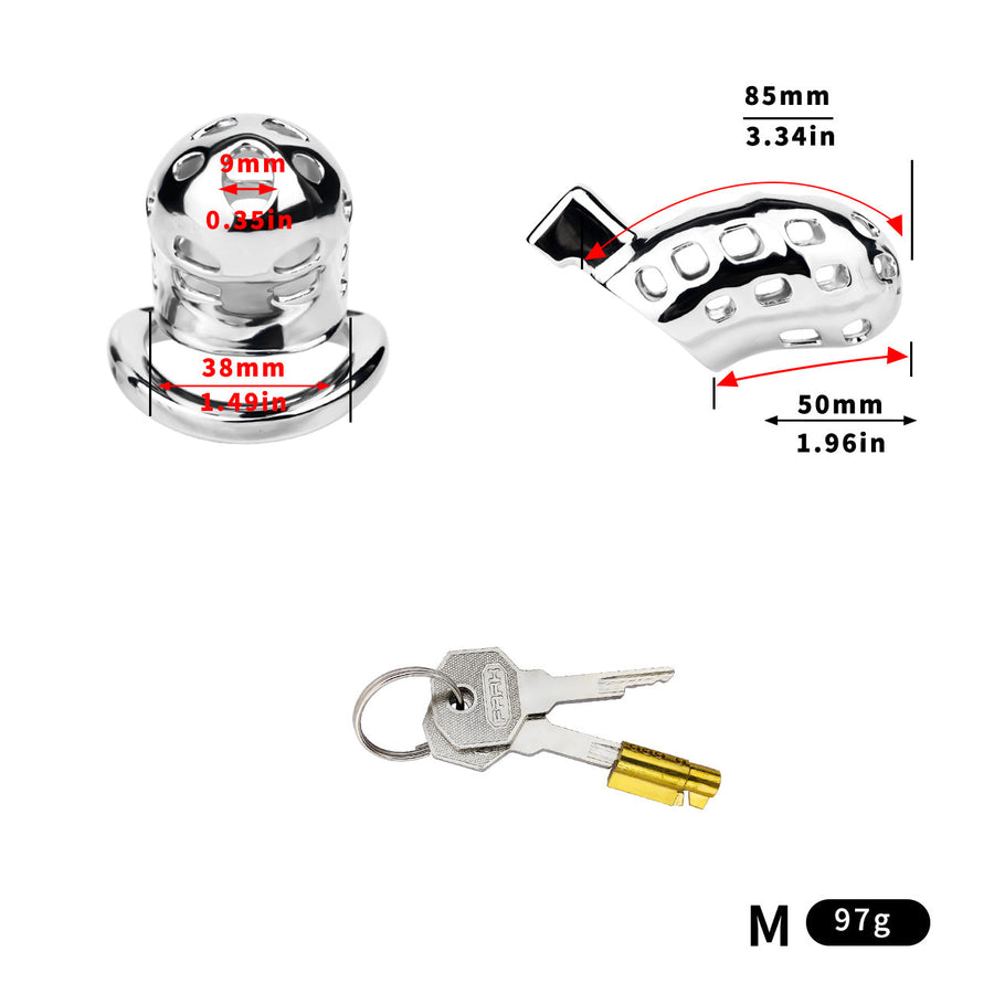Breathable Chastity Cage, gallery view 11