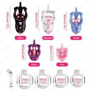 Cobra Chastity Set With Belt