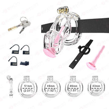 Load image into Gallery viewer, Cobra Chastity Set With Belt
