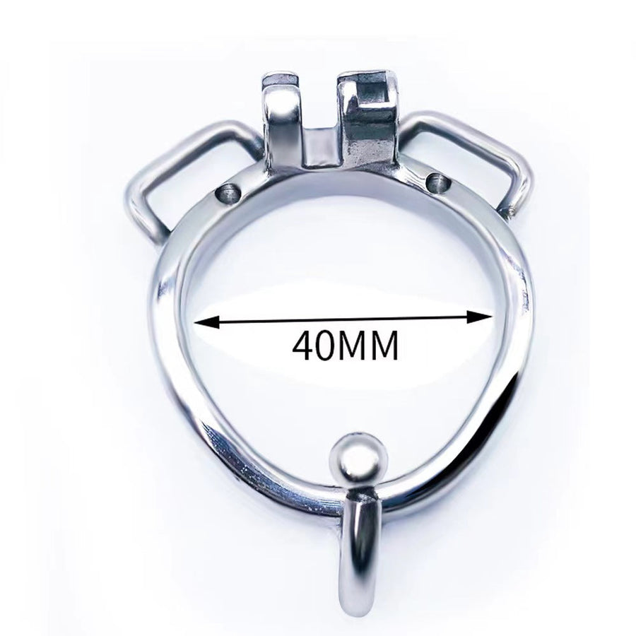 Round Ring Curved Ring with Ears dimensions showing 40mm detail 7