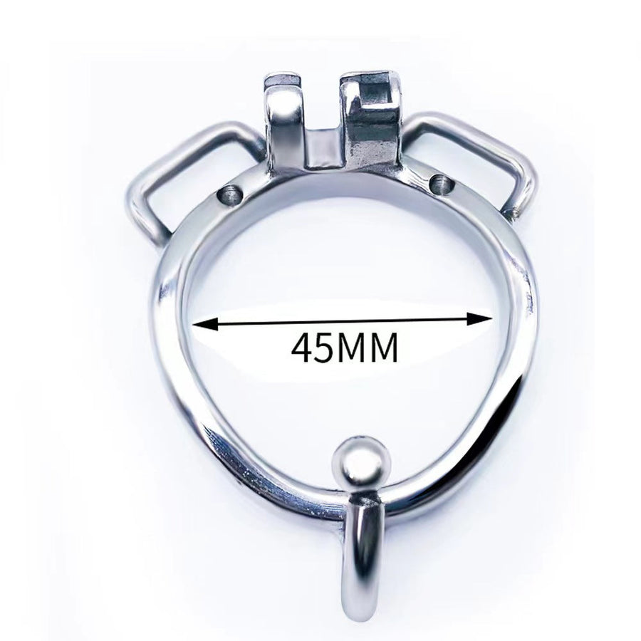 Round Ring Curved Ring with Ears dimensions showing 45mm detail 8