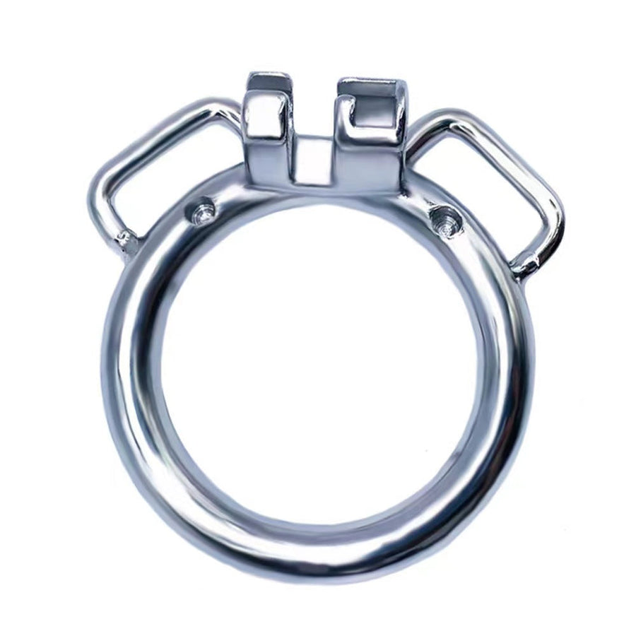 Round Ring Curved Ring with Ears in alternate gallery view 2