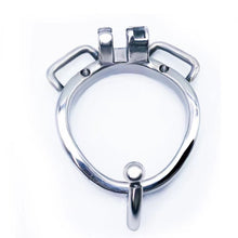 Lade das Bild in den Galerie-Viewer, Round Ring Curved Ring with Ears in the main gallery view
