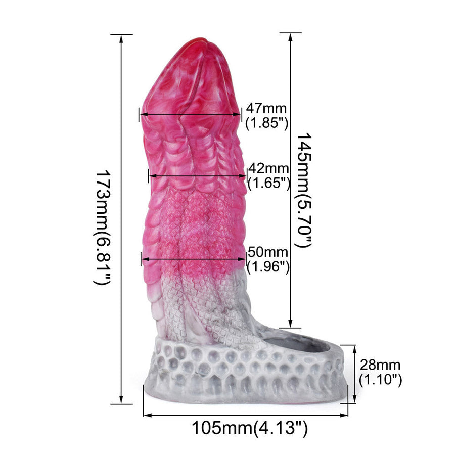 Dragon Scales Penis Extension Sleeve, gallery view 4