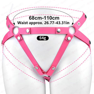 Elastic Chastity Waist Strap