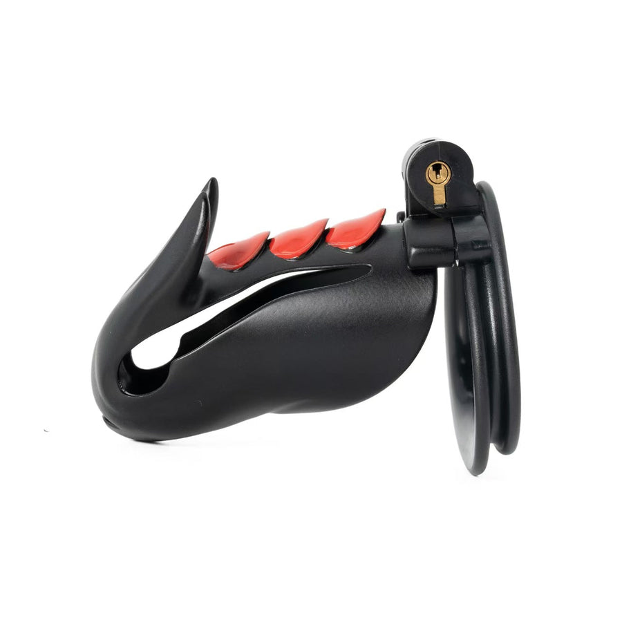 Greedy Dragon Male Chastity Cage 4
