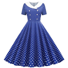 Load image into Gallery viewer, Sissy Polka Dot Printed Vintage Dresses
