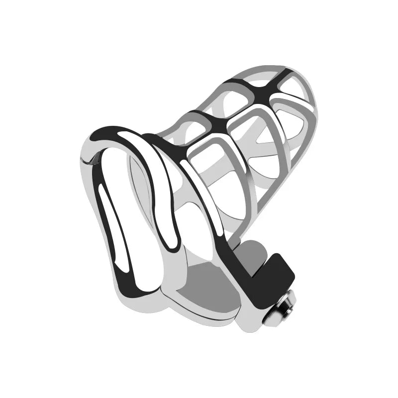 One-Click Lock Chastity Cage, gallery view 2