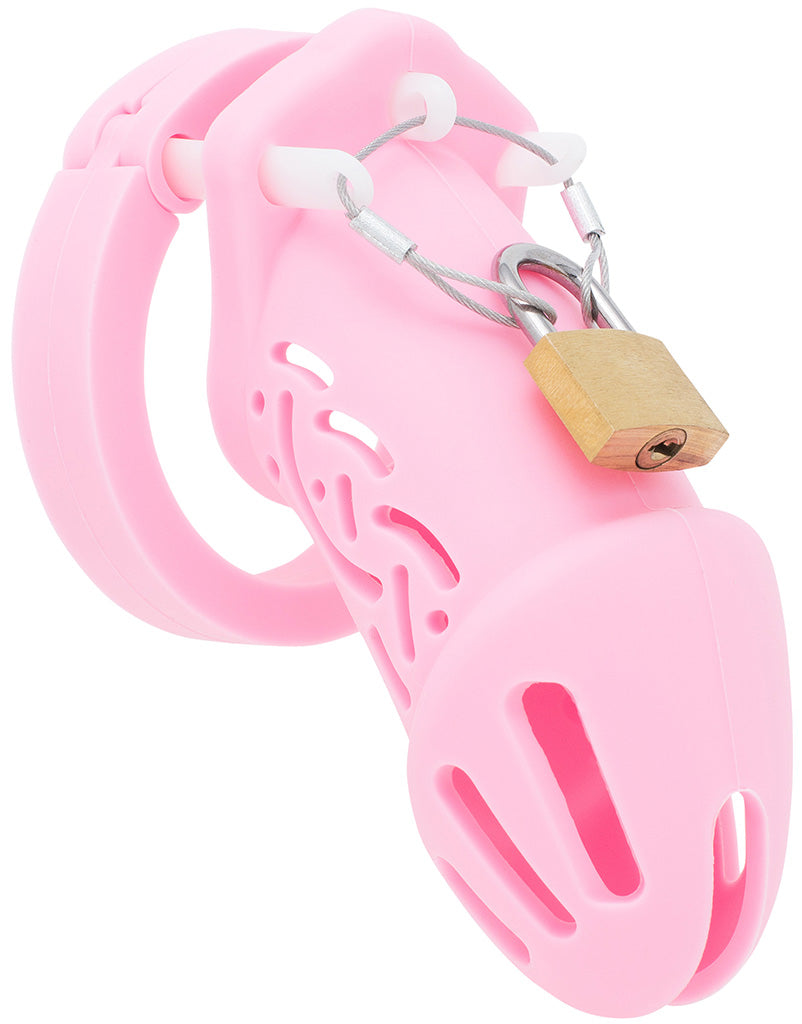 New Pink Silicone Cage Long product view