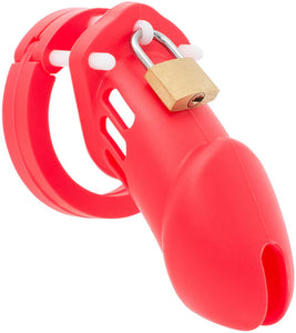 Male's Silicone Device Cage 2.76 inches and 3.74 inches long