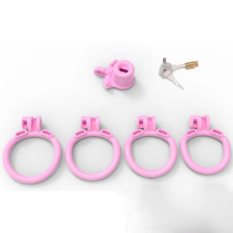 BDSM Sissy Slave Inverted Male Chastity Cage, gallery view 10