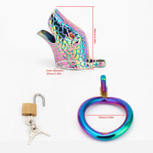 Load image into Gallery viewer, Snake Head Chastity Cage

