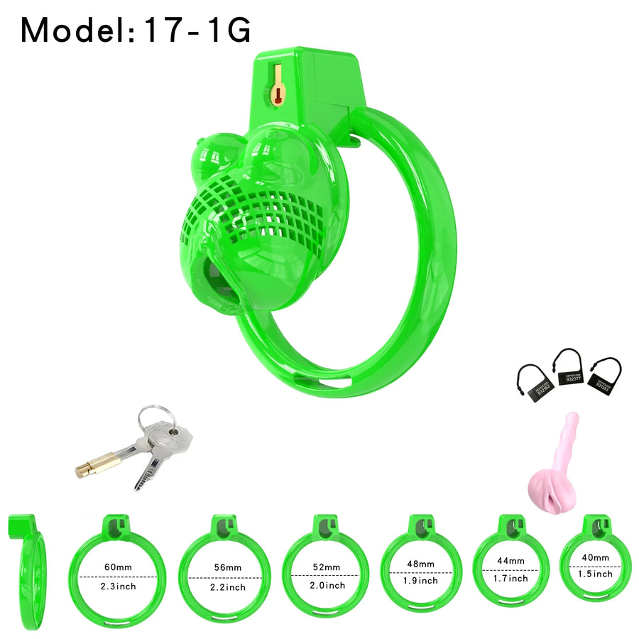 ABS Male Chastity Device, gallery view 23