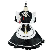 Lade das Bild in den Galerie-Viewer, Dienstmädchen Lolita Cosplay Kostüm S-5XL 
