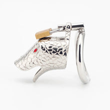 Load image into Gallery viewer, Snake Head Chastity Cage
