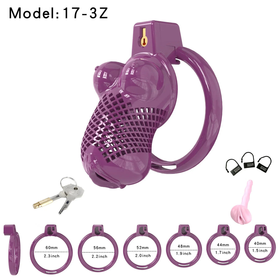 ABS Male Chastity Device, gallery view 16