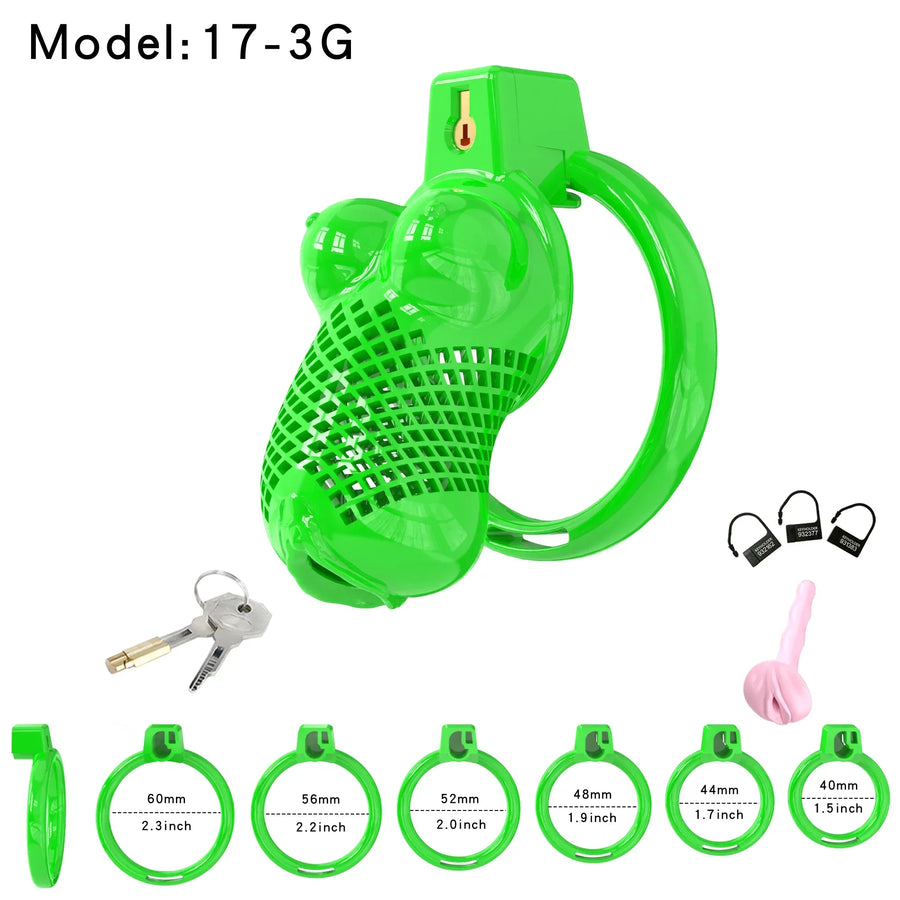 ABS Male Chastity Device, gallery view 25