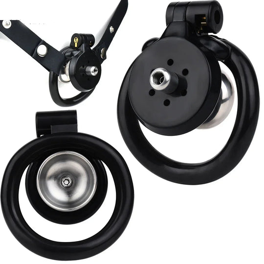 Inverted Plugged Flat Cock Cage product view