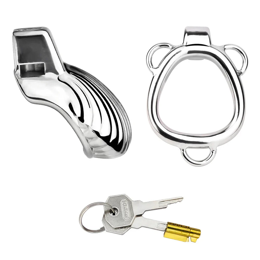 Small Shell Shaped Chastity Cage, gallery view 8